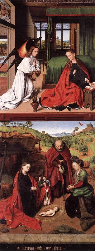 CHRISTUS, Petrus Annunciation and Nativity jkhj France oil painting art